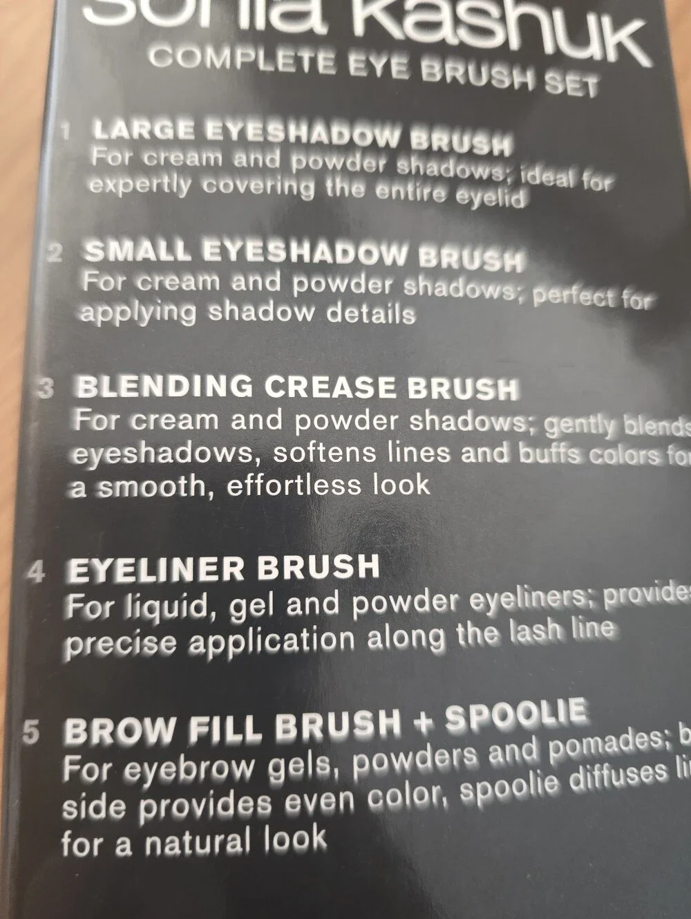 Sonia Kashuk Eye Brush Set